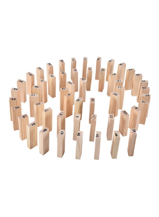 لعبة مكعبات بناء برج مكونة من 54 قطعة - Image 2