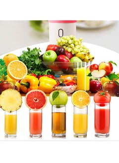ماركة غير محددة عصارة كهربائية أوتوماتيكية مع كوب FQ-3 شفاف / زهري / أبيض  - Image 3