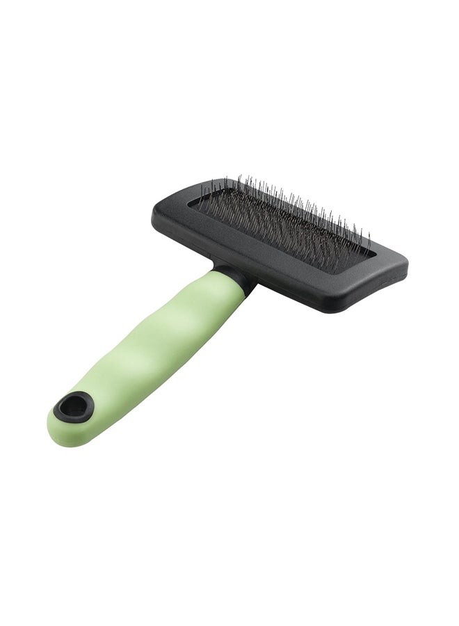 Ferplast Gro 5802 Medium Slicker Brush Green 16x9.8x3.3cm 