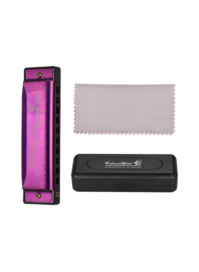 Generic 10 Holes Children Chromatics Mouth Harmonica  - Image 5