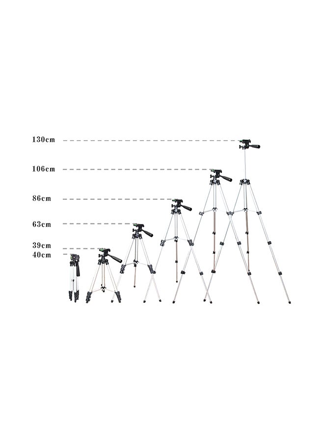 Sharpdo - Professional Camera Tripod Mount Stand Silver/Black - Image 1