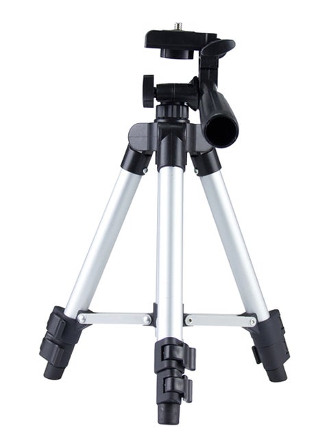 Foldable Tripod Camera Mount Stand Silver/Black