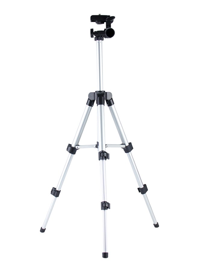 Sharpdo - Foldable Tripod Camera Mount Stand Silver/Black - Image 1