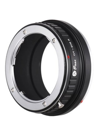 Adapter Ring For Contax/Yashica C/Y-Mount Lens To Canon EOS R/RP RF-Mount Mirrorless Camera Black/Silver - v1563280984/N27283847A_1
