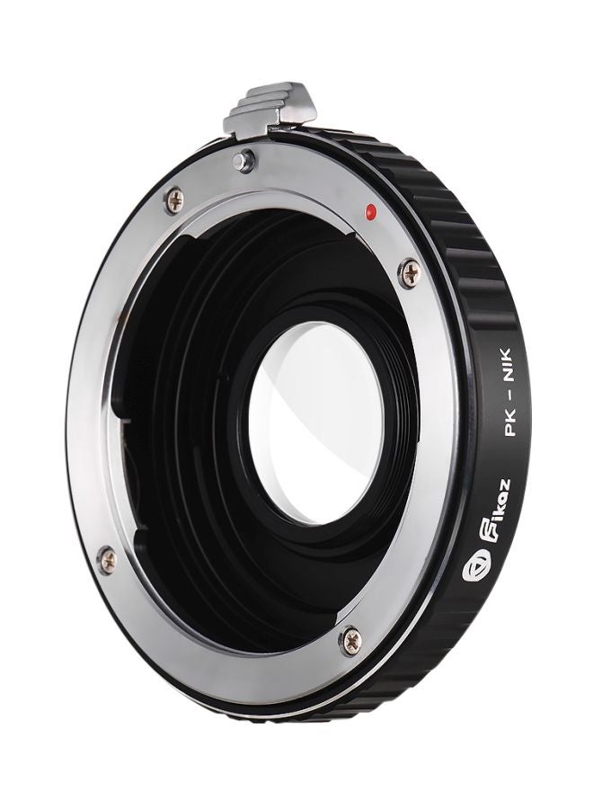 فيكاز - حلقة مهايئة لعدسة بينتاكس PK-Mount لكاميرا نيكون أسود/فضي - Image 1
