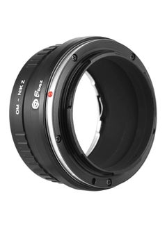 Fikaz Adapter Ring For Olympus OM Lens To Nikon Z6 Z7 Z-Mount Mirrorless Camera Black/Silver  - Image 3