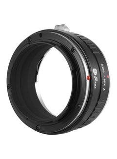 Fikaz Lens Mount Adapter Ring For Canon EOS EF-Mount Lens To Nikon Z6 Z7 Z-Mount Mirrorless Camera Black/Silver  - Image 3