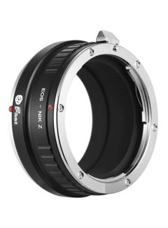 Fikaz Lens Mount Adapter Ring For Canon EOS EF-Mount Lens To Nikon Z6 Z7 Z-Mount Mirrorless Camera Black/Silver  - Image 4