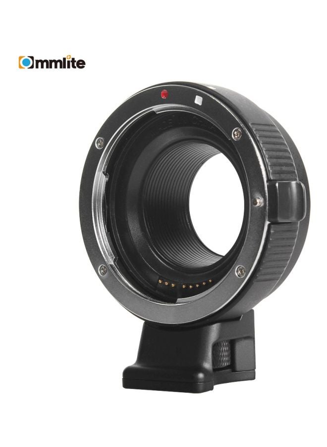 Commlite Adapter Ring For Canon EOS M1/M2/M3/M5/M6/M10 Black  - Image 5