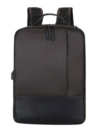 Multi-Functional Laptop Backpack Brown/Black - v1563281375/N27289201A_1