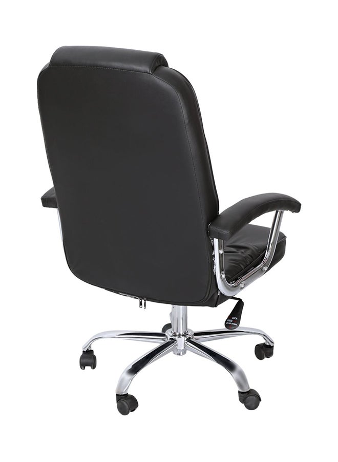 AE Office Chair With Wheels Black 85x65x85centimeter  - Image 2
