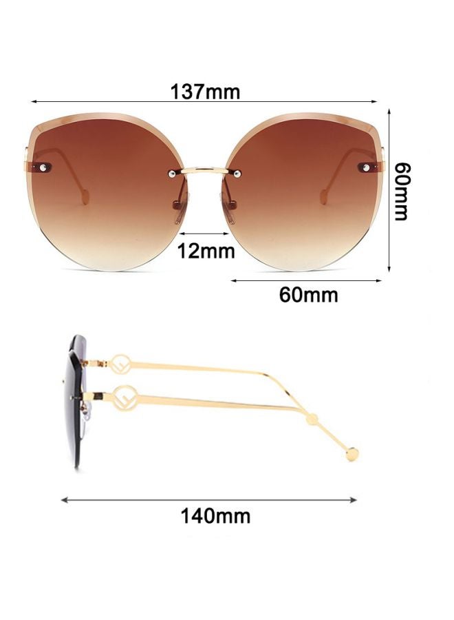Women's UV Protected Sunglasses - Lens Size: 60 mm - Image 4