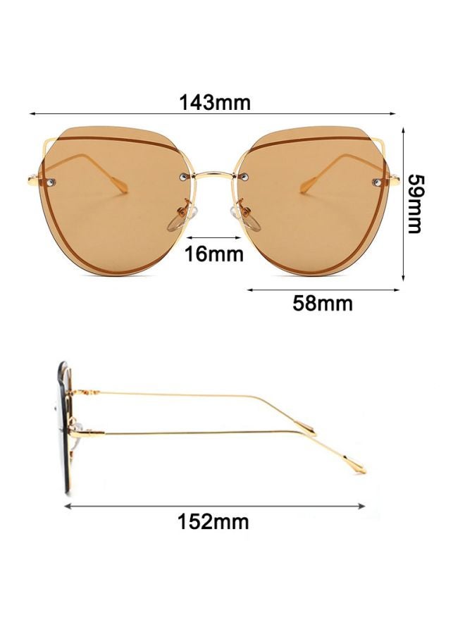 Women's Polarized Sunglasses - Lens Size: 58 mm - Image 4