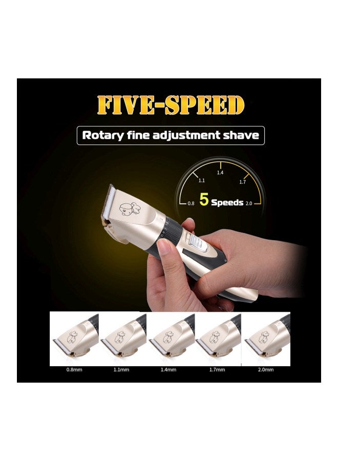 Rechargeable Hair Clipper Gold/Black - Image 5