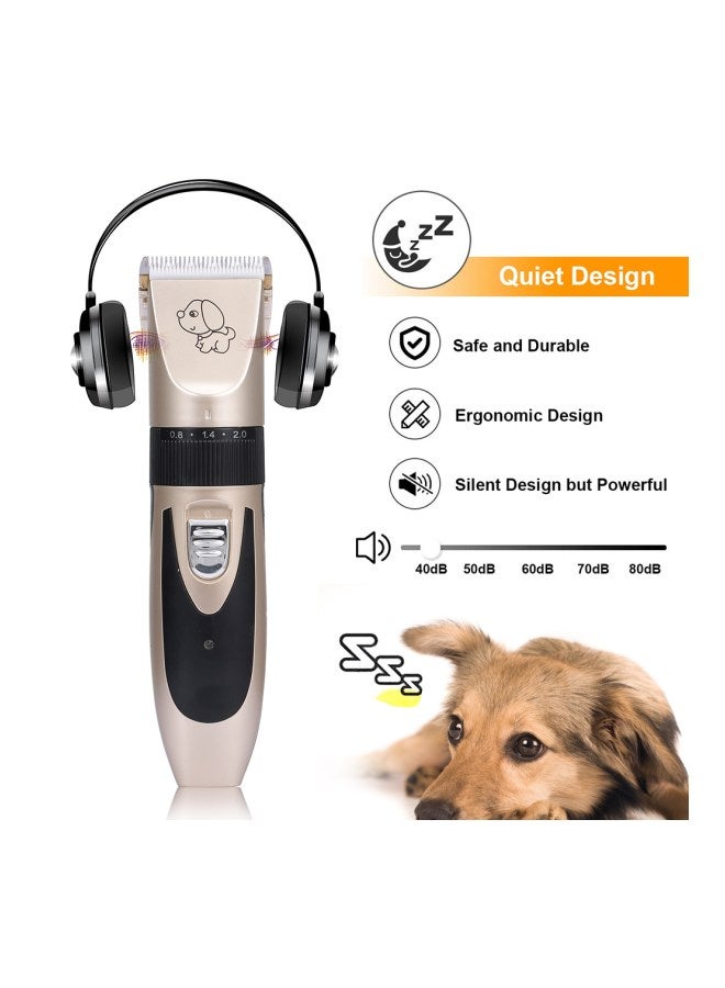 Rechargeable Hair Clipper Gold/Black - Image 3