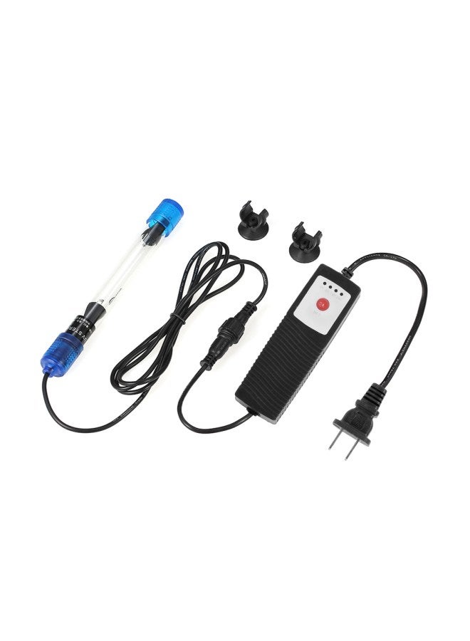 ضوء أشعة فوق بنفسجية قابل للغمر لحوض السمك شفاف/ أزرق/ أسود - Image 2