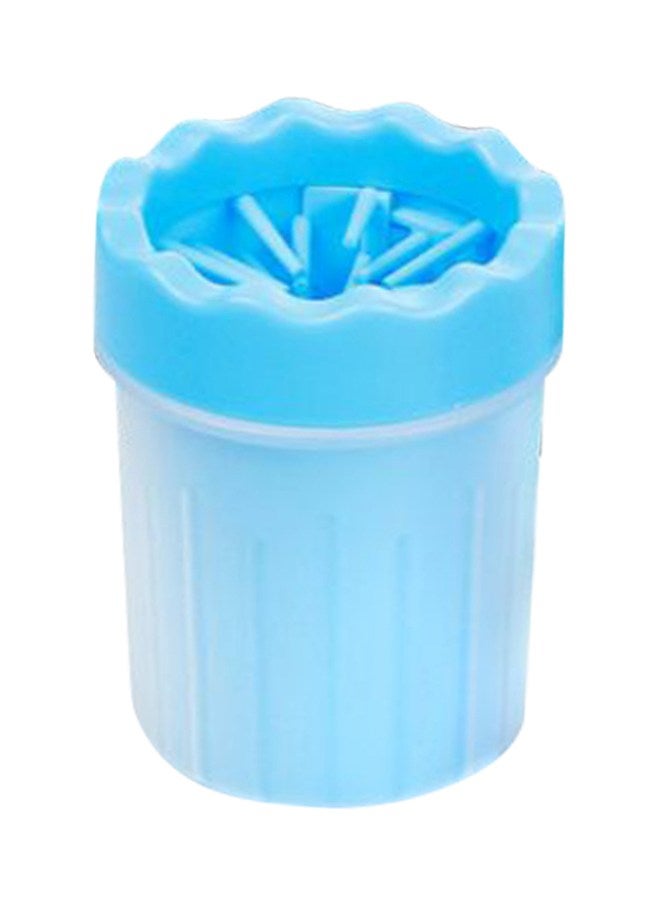 Portable Dog Foot Wash Cup Blue