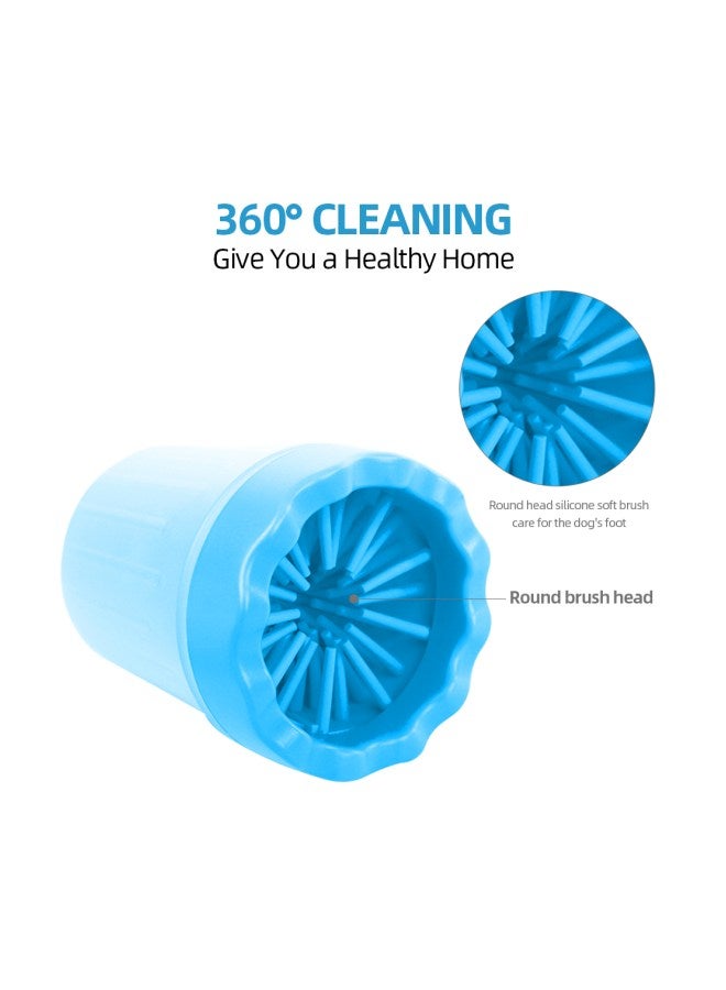 Generic Portable Dog Foot Wash Cup Blue - Image 2