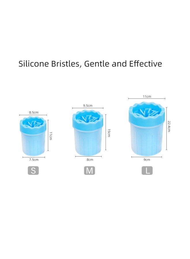Generic Portable Dog Foot Wash Cup Blue - Image 4