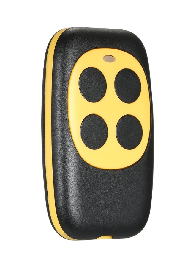 Generic - 4-Channel Wireless RF Remote Controlled Key Fob Yellow - Image 1