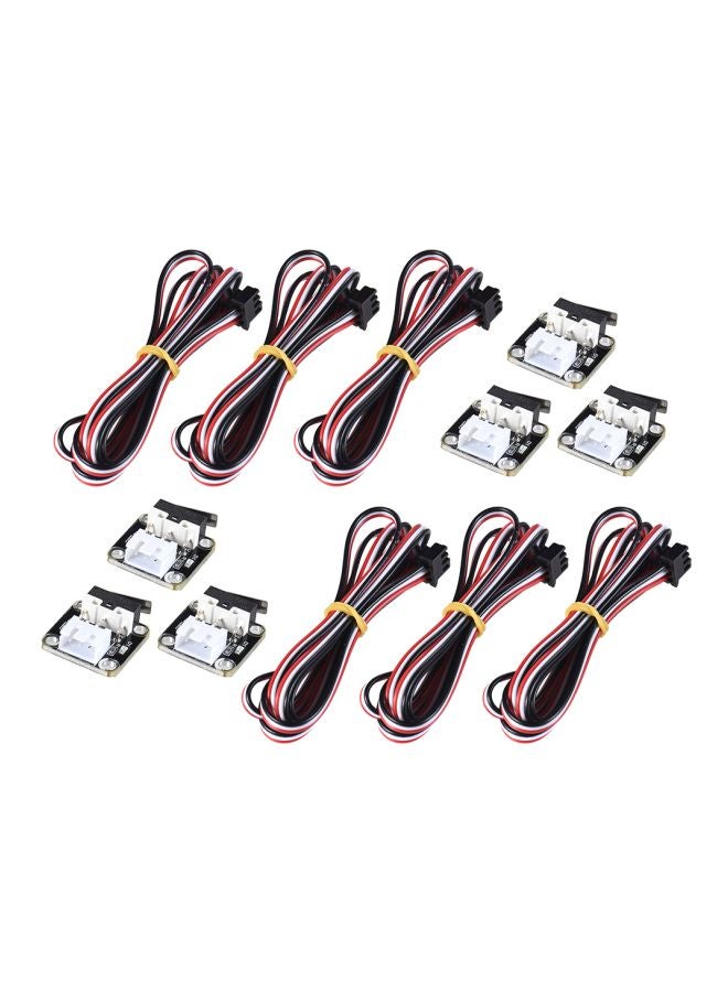 Limit Plug Control CR-10 Accessories Motion Collision Switch 6 Pack Set Black/Red/White  - Image 1