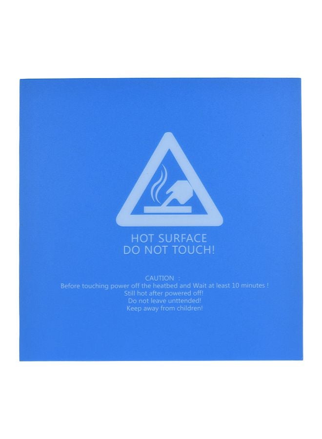 Heat Bed Sticker Sheet For 3D Printer Blue 