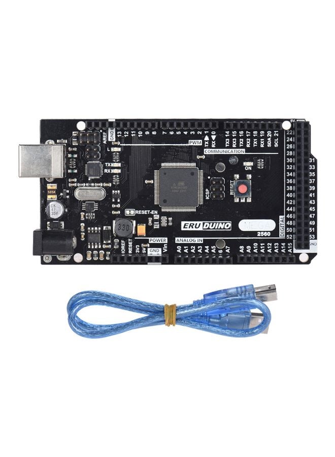 3D Printer Module Ramps Controller With USB Cable Black/Blue - Image 1