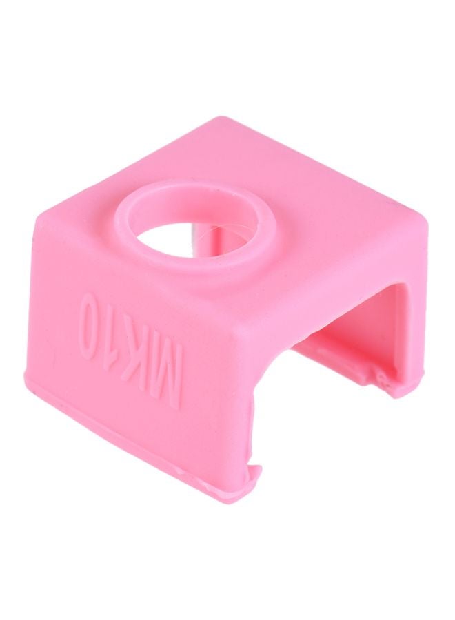 Heating Insulation Silicone Socks Cover Pink - Image 1
