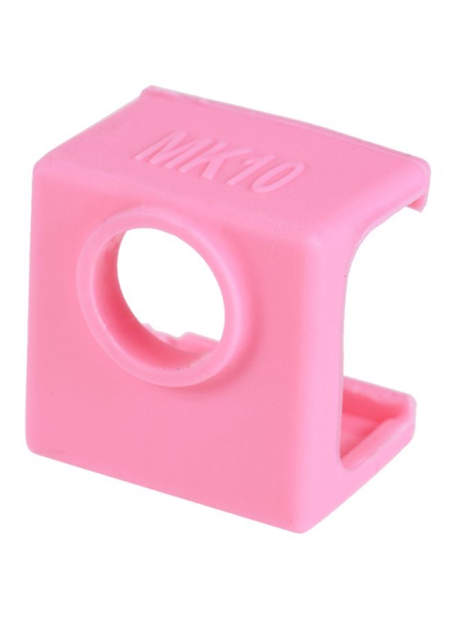 Heating Insulation Silicone Socks Cover Pink - Image 3