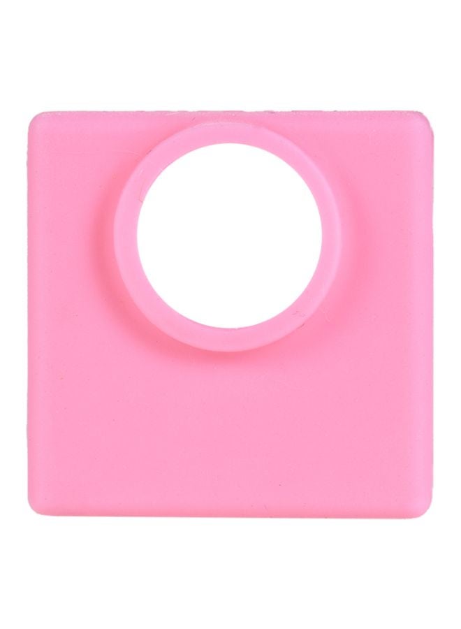 Heating Insulation Silicone Socks Cover Pink - Image 4
