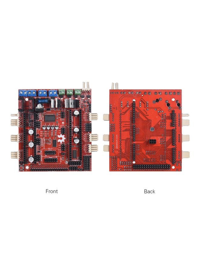 Motherboard Shield Ramps Control Board Compatible 3D Printer Part Red/Black - Image 2