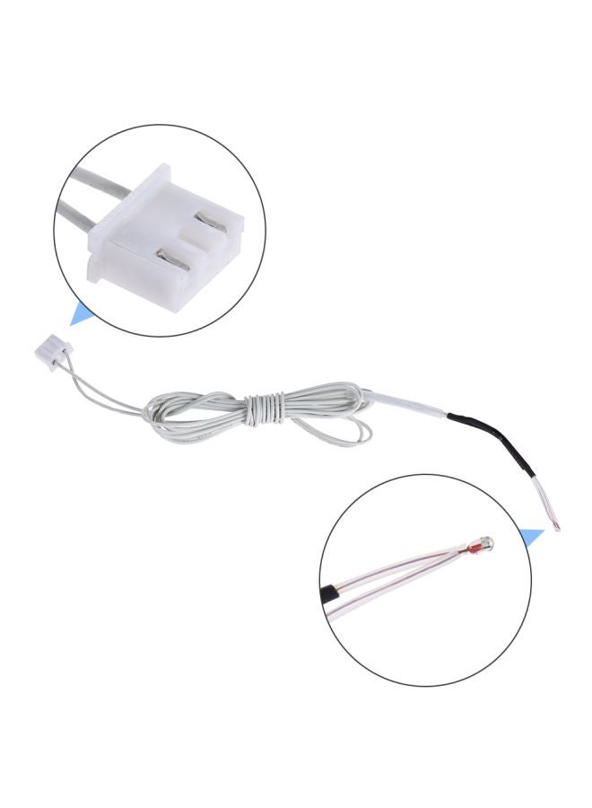 Thermistor Sensor With Cable For 3D Printer White/Black  - Image 5