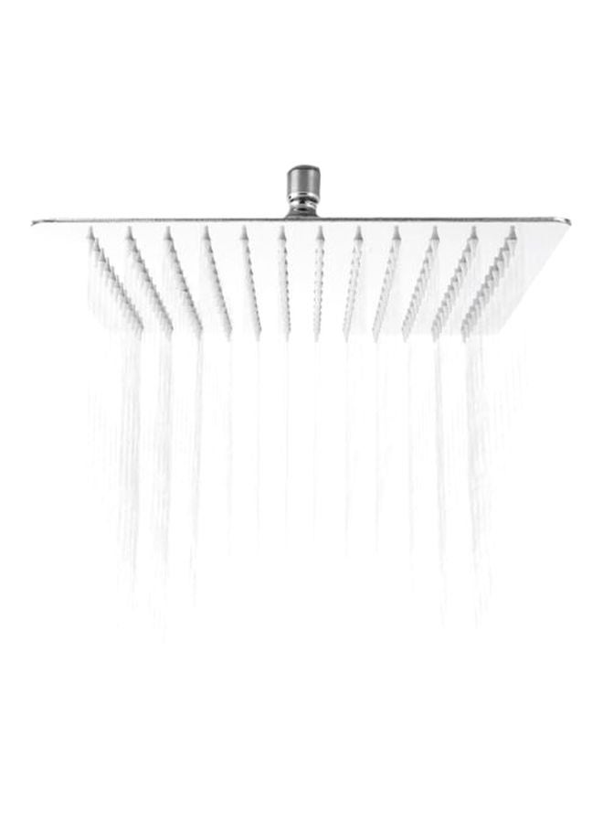 أو إتش بي أيه رأس دش مصنوع من مادة الإستانلس إستيل فضي 12بوصة - Image 1