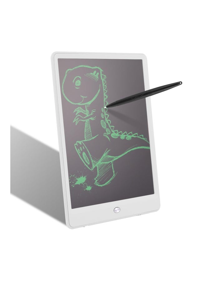 Generic LCD Writing Tablet With Stylus Pen White  - Image 3