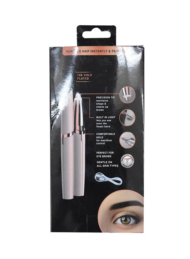 Generic - Flawless Brows Electric Eyebrow Pencil Rose Gold/White 1.6 x 8.6 x 4.7inch - Image 1