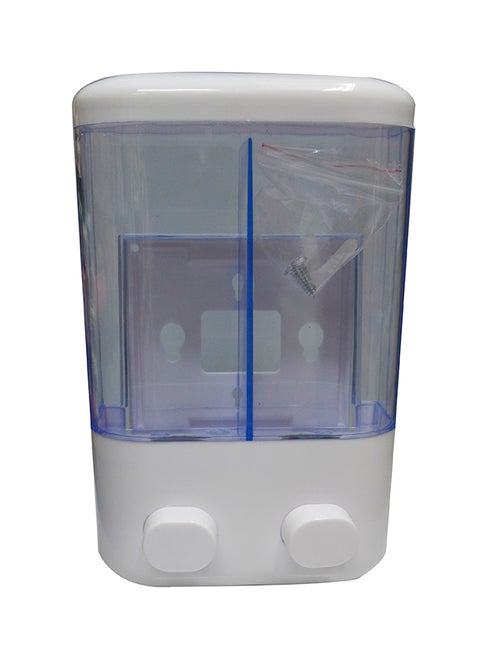 Liquid Soap Dispenser Clear 59x33x40cm