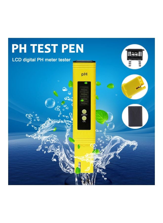 PH Meter Pen Yellow/Black - Image 2