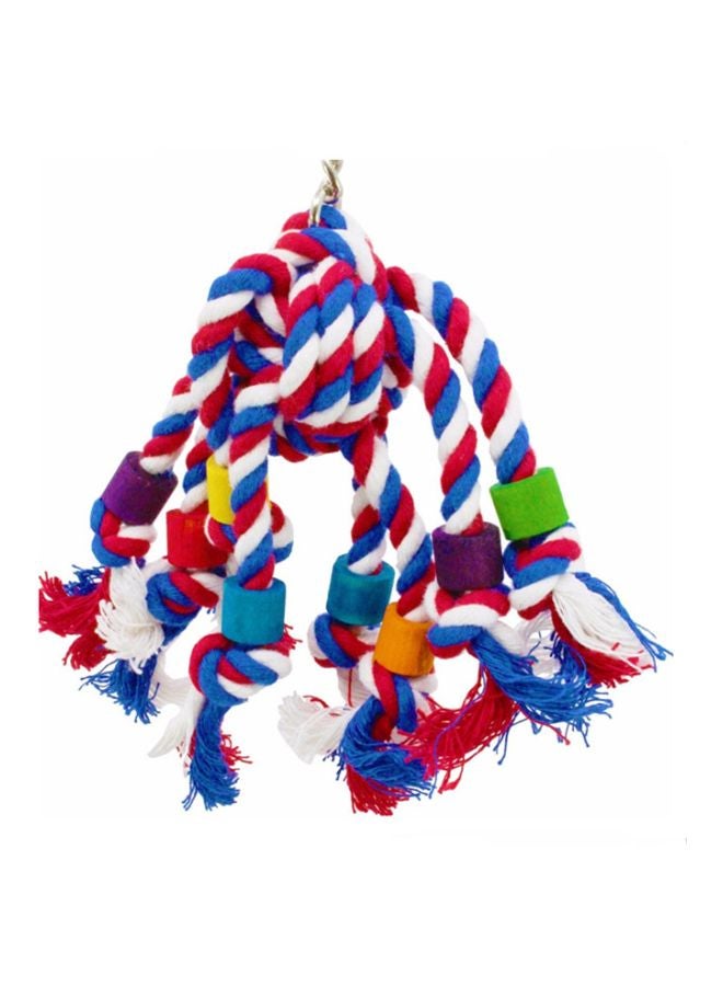 HENGZI Cotton Rope Bite Toy Multicolour 8x22cm - Image 2
