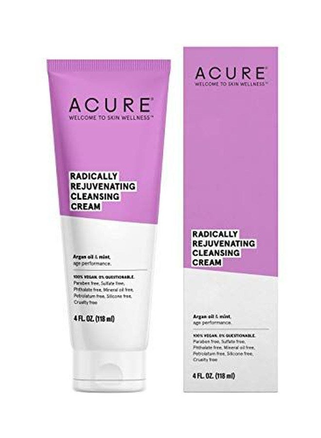 Acure Radically Rejuvenating Cleansing Cream 4Fluid Ounce