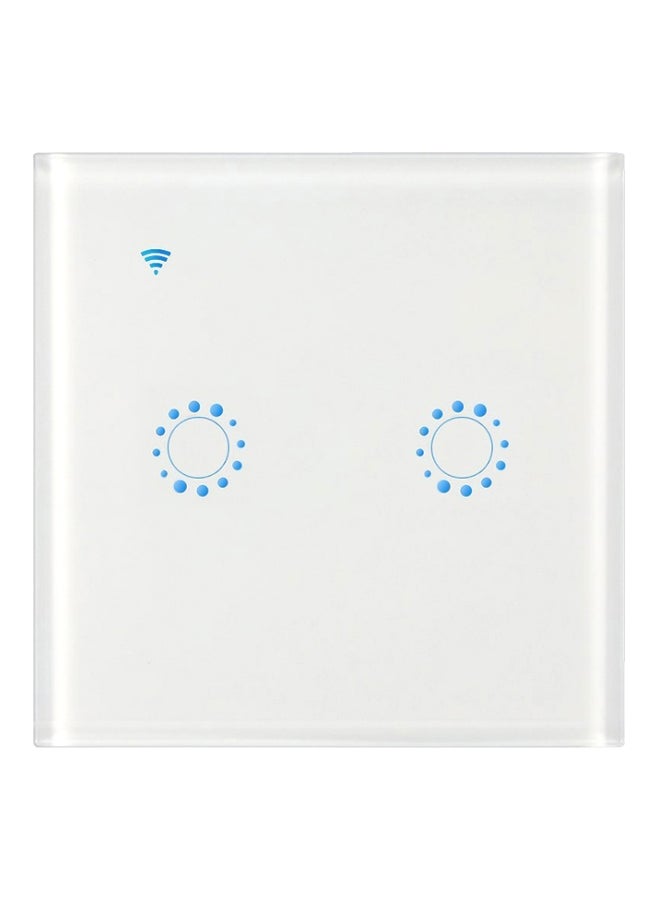 Wireless Wi-Fi Switch White 8.6x8.6x3.2cm - Image 1