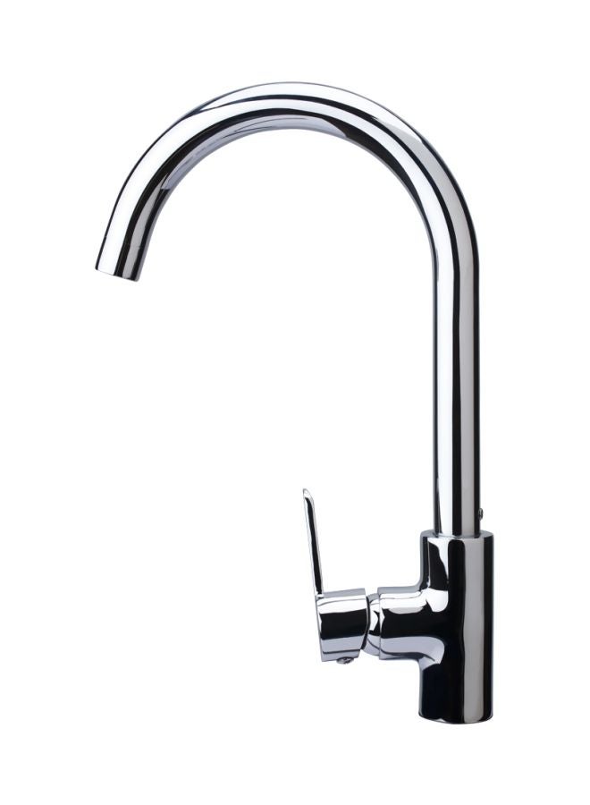 ANSELF Modern Style Single Handle Faucet Silver 38x24.5x7.5cm - Image 1