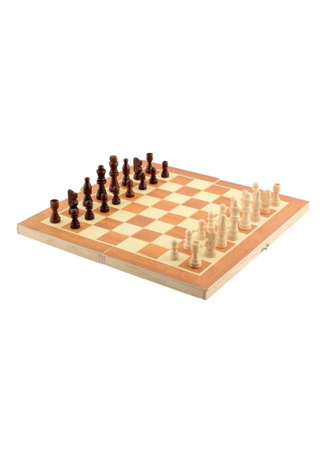 لوح شطرنج خشبي - Image 2