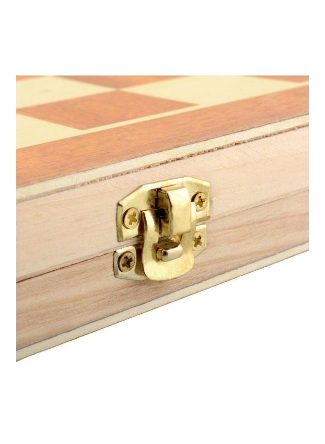 لوح شطرنج خشبي - Image 4