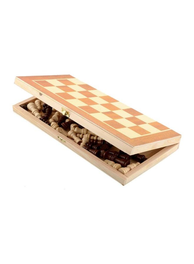 لوح شطرنج خشبي - Image 5