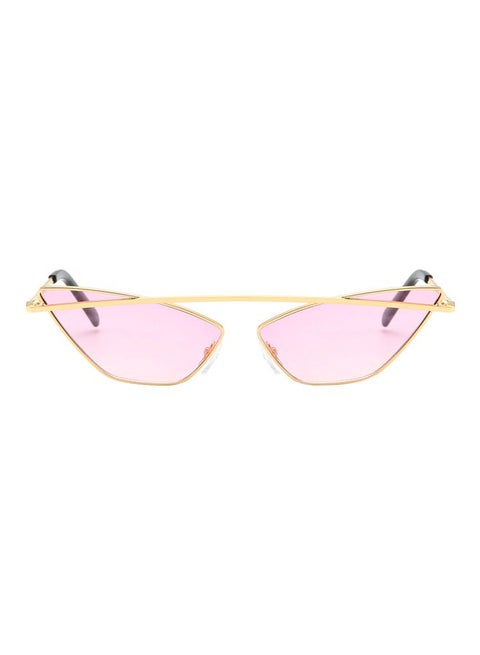 نظارة شمسية بإطار على شكل عين القط للنساء