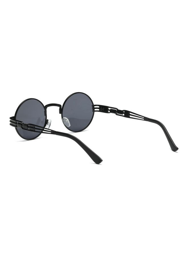 Women's Mirrored Round Sunglasses - Image 3