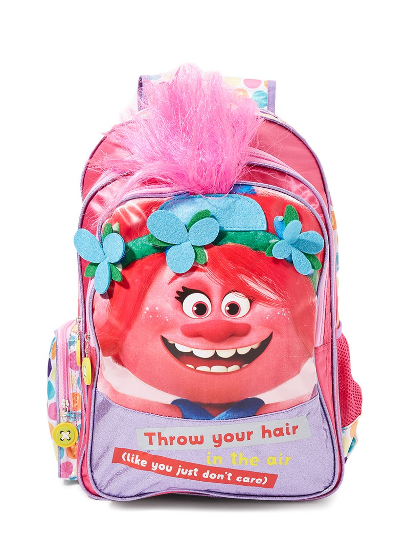 UNIVERSAL Hair Up Backpack 18 Inch Pink - Image 1