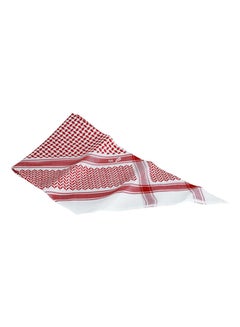 Generic RSM Printed Casual Shemagh Red/White 
