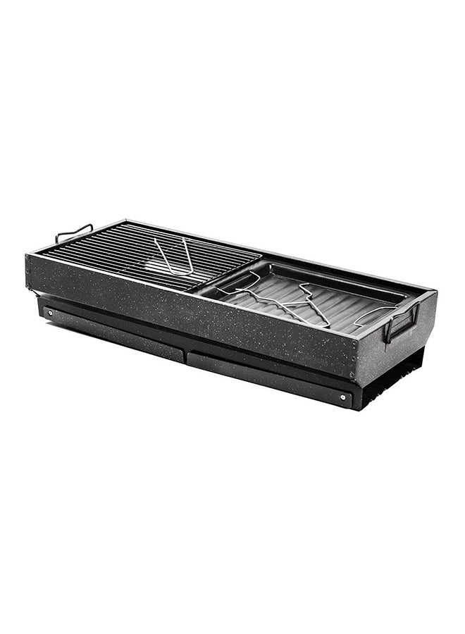 AL RIMAYA 2-In-1 Charcoal Grill 63 x 38.5 x 36.5cm  - Image 4