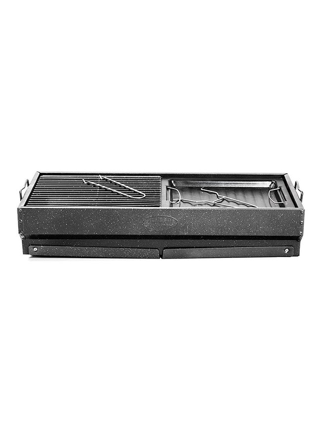 AL RIMAYA 2-In-1 Charcoal Grill 63 x 38.5 x 36.5cm  - Image 3